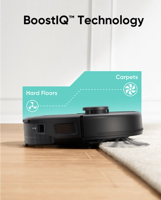Eufy Omni L60 Hybrid Robot Vacuum & Mop with Self-Empty Station & Ultra Strong Suction - T2268V11