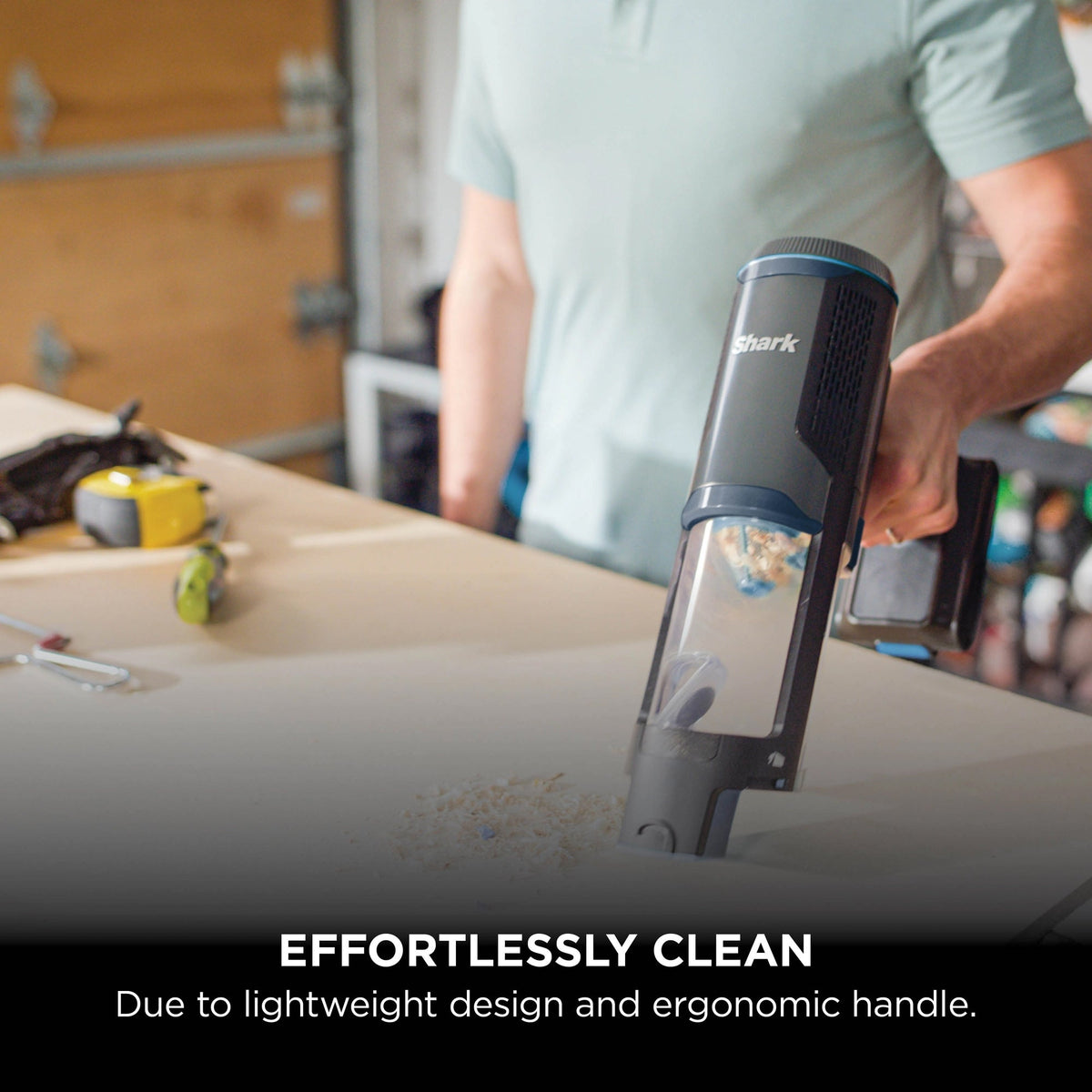 Shark PowerBoost Pet Cordless Handheld Vacuum Cleaner – 40 Minutes Runtime - Charcoal & Blue - BH102UK