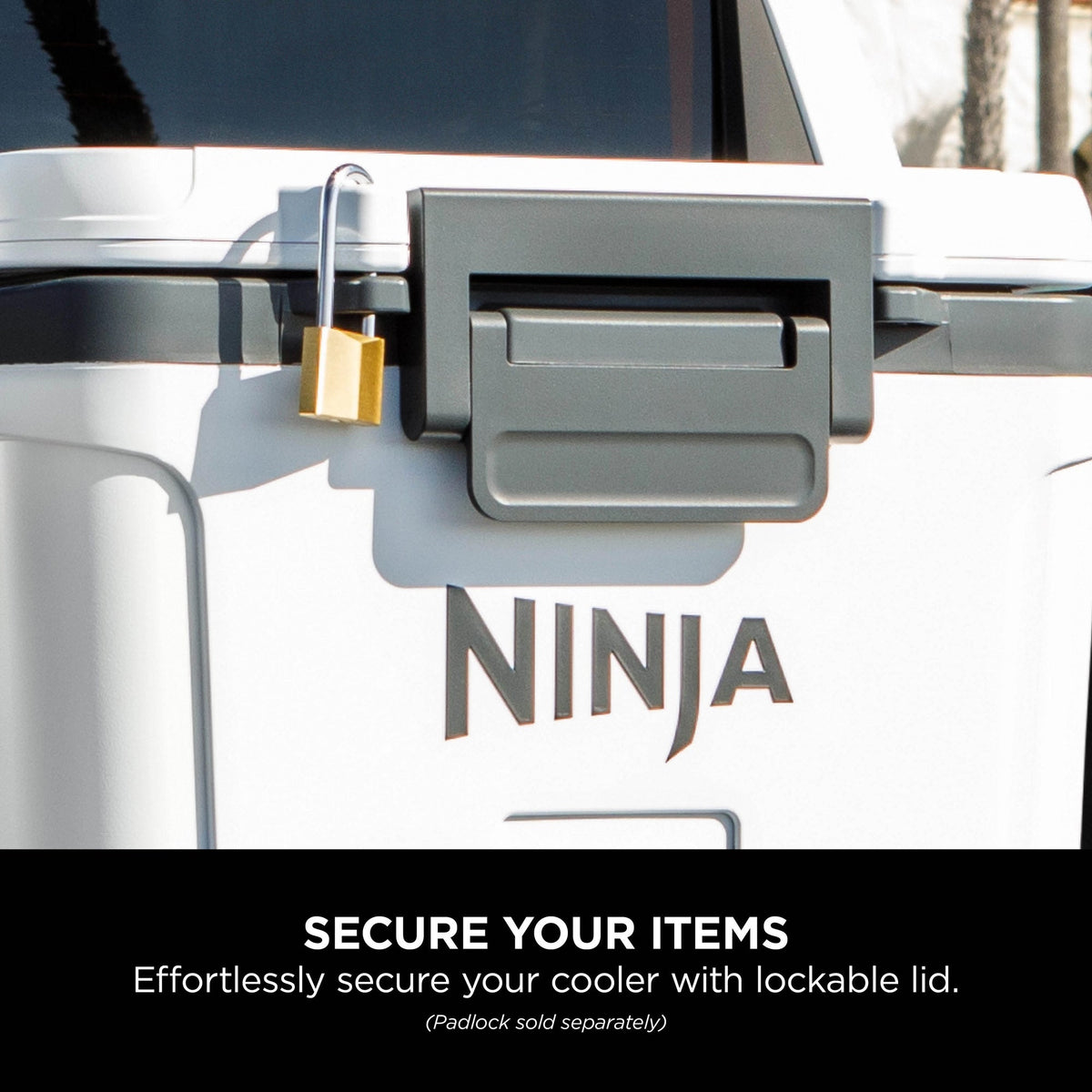 Ninja FrostVault 28L Hard Cooler with Dry Zone - Cloud White - FB131UKWH