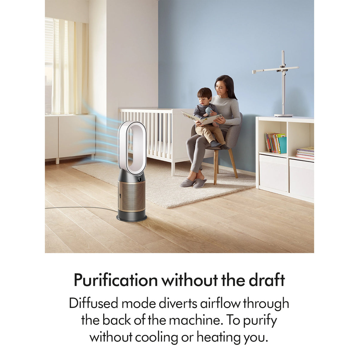 Dyson Hot Cool HP2 De-NOx Purifying Fan Heater HP12