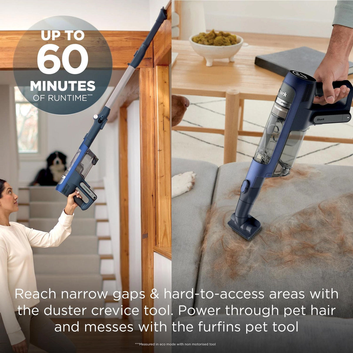 Shark Phoenix Power Detect Light Cordless Pet Vacuum Cleaner - Ultramarine - IA1241UKT