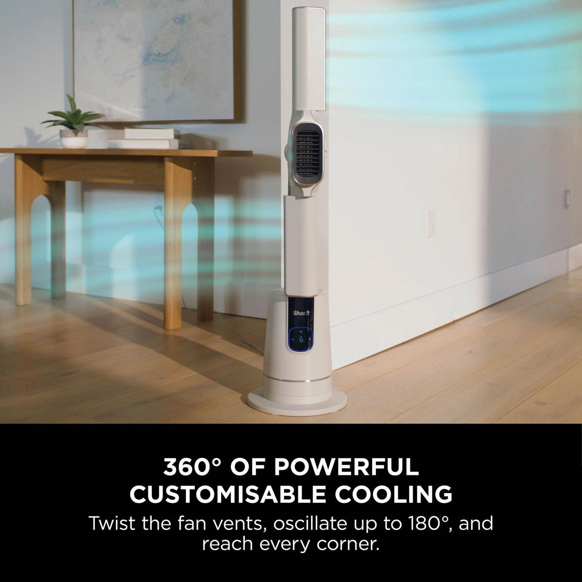 Shark Fan & Heater in White - TH200UKWH