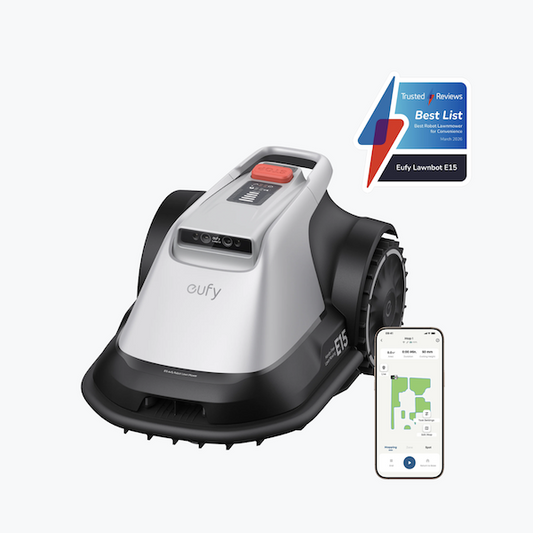 Eufy E15 Robot Cordless Lawn Mower with Accurate Obstacle Avoidance - T28802A2