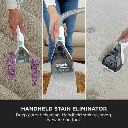 Shark CarpetXpert Deep Carpet Cleaner with Built-in StainStriker - White EX200UK