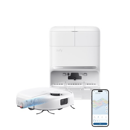 Eufy Omni C28 Robot Vacuum & Mop with All-in-One Station & Extra Dust Bags - T211AV20