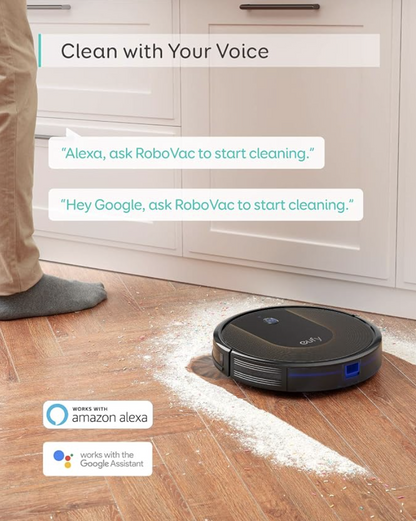 Eufy Omni C30 Robot Vacuum Ultra Slim Edge WiFi with High-Power Turbo Suction - T210QV11