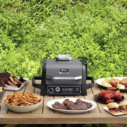 Ninja Woodfire Electric BBQ Grill and Smoker with Cover - OG703UK - Box Opened