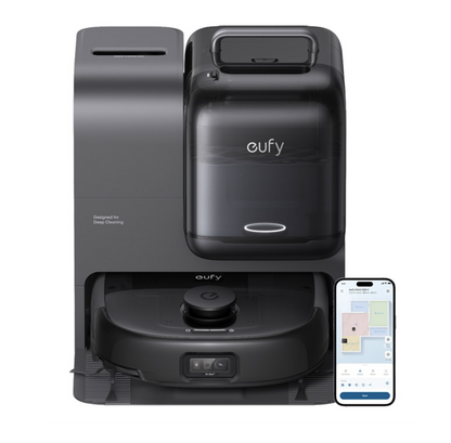 Eufy Omni E28 Robot Vacuum & Mop with All-in-One Station & Portable Deep Cleaner Black - T2352V11
