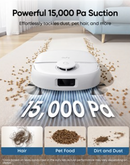 Eufy Omni C28 Robot Vacuum & Mop with All-in-One Station & Extra Dust Bags - T211AV20