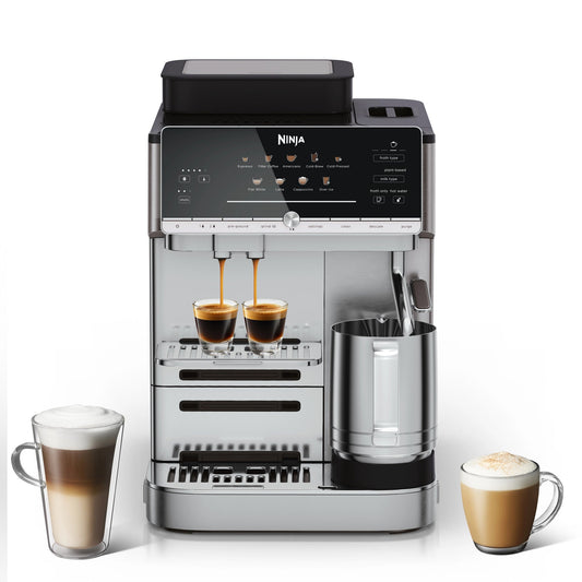 Ninja AutoBarista Bean to Cup Coffee Machine – Black/Stainless Steel – AE1001UK