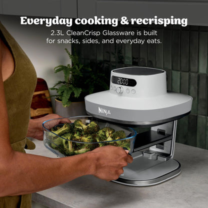 Ninja CRISPi PRO 5-in-1 Glass Air Fryer - White - AS090UKWH