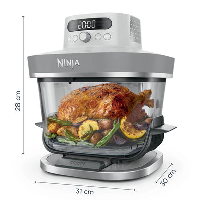 Ninja CRISPi PRO 5-in-1 Glass Air Fryer - White - AS090UKWH