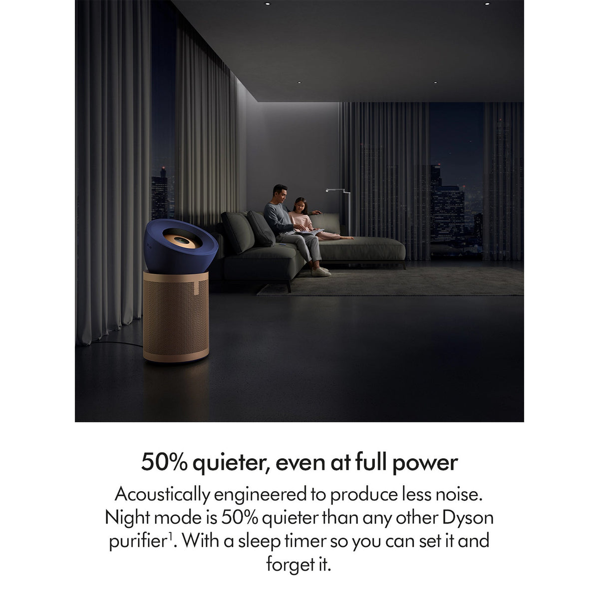 Dyson BP04 Purifier Big+Quiet Formaldehyde Fan - Prussian Blue / Gold -  (545814-01)