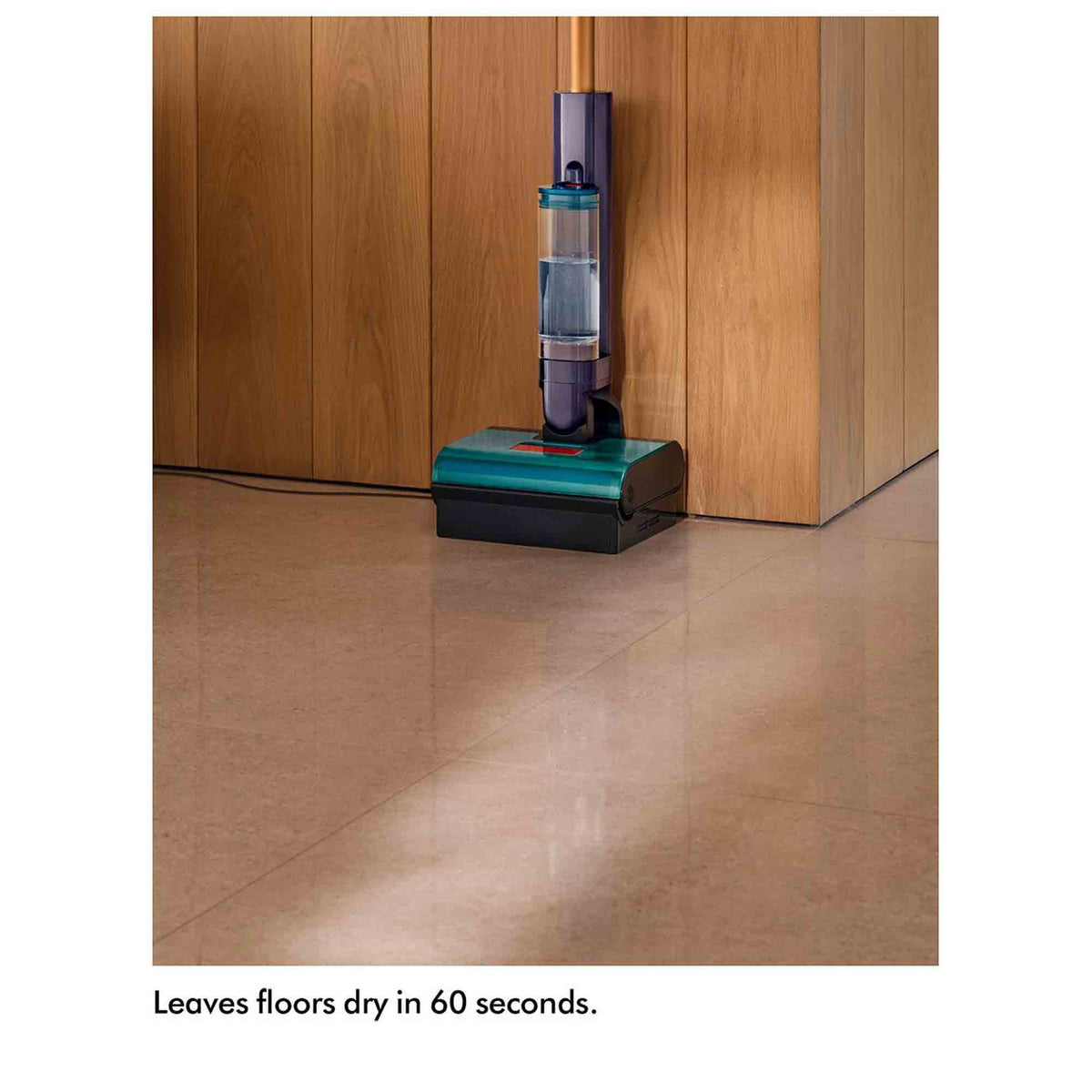 Dyson Clean & Wash Hygiene Cordless Vacuum & 02PROBIOTIC Hard floor cleaning solution