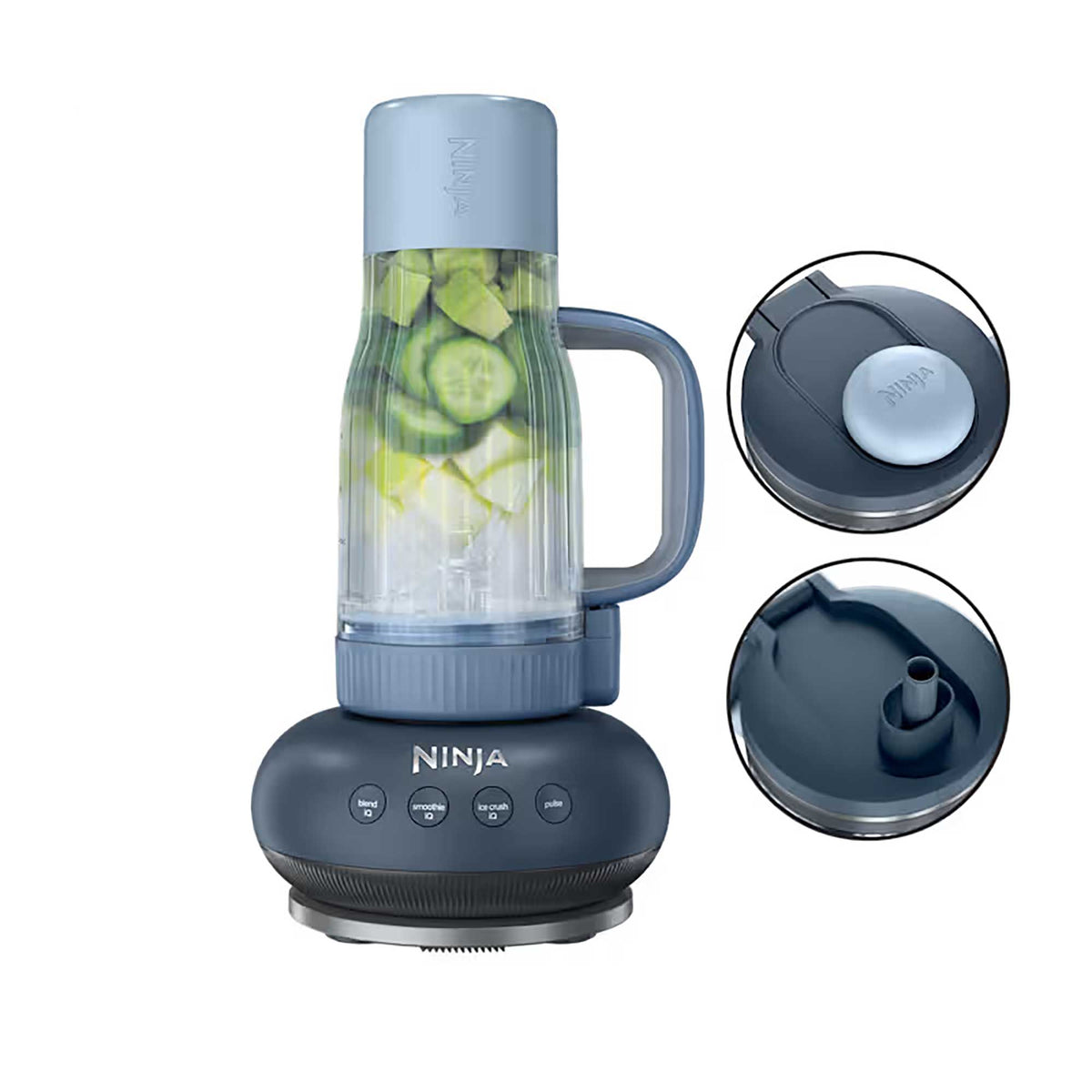 Ninja BlendBOSS Personal Blender with Travel Tumbler – Cyberspace | DB351UKCY