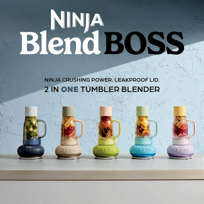 Ninja BlendBOSS Personal Blender with Travel Tumbler – Cyberspace | DB351UKCY