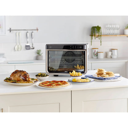 Ninja Foodi 10-in-1 Multifunction Oven & Air Fryer - Silver/Black - DT200UK