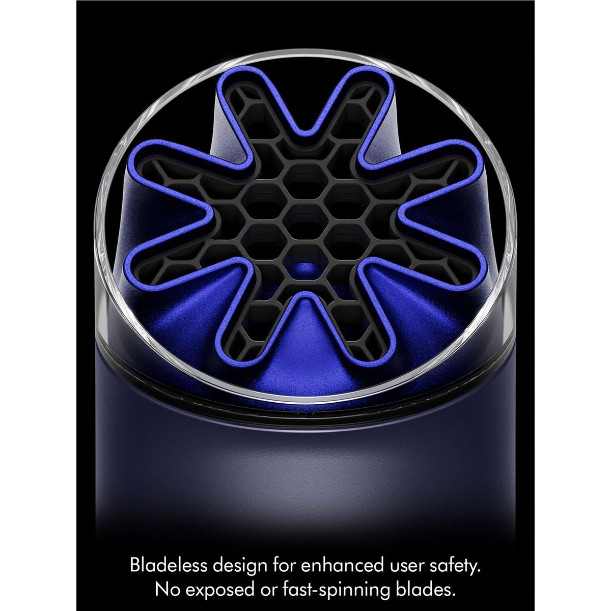 Dyson HushJet™ Mini Cool Personal Fan – Colbalt / Ink - PF01-CO