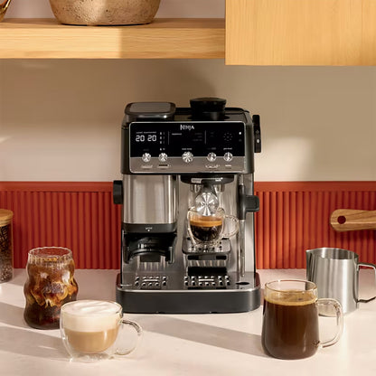 Ninja Luxe Café MINI 2-in-1 Espresso & Filter Coffee Machine - Black (ES301UK)