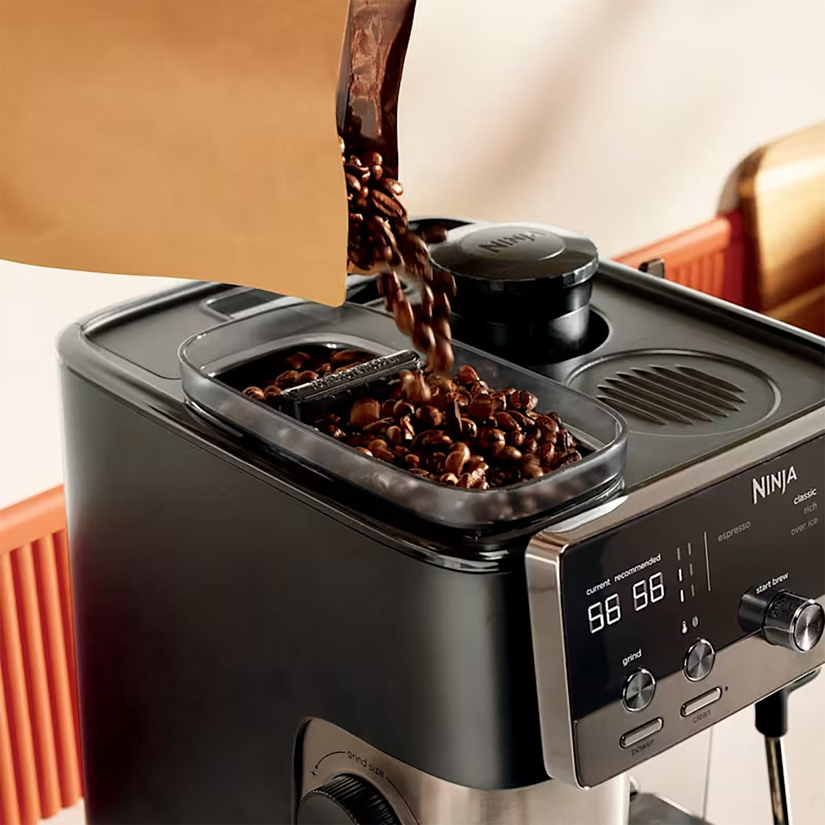 Ninja Luxe Café MINI 2-in-1 Espresso & Filter Coffee Machine - Black (ES301UK)