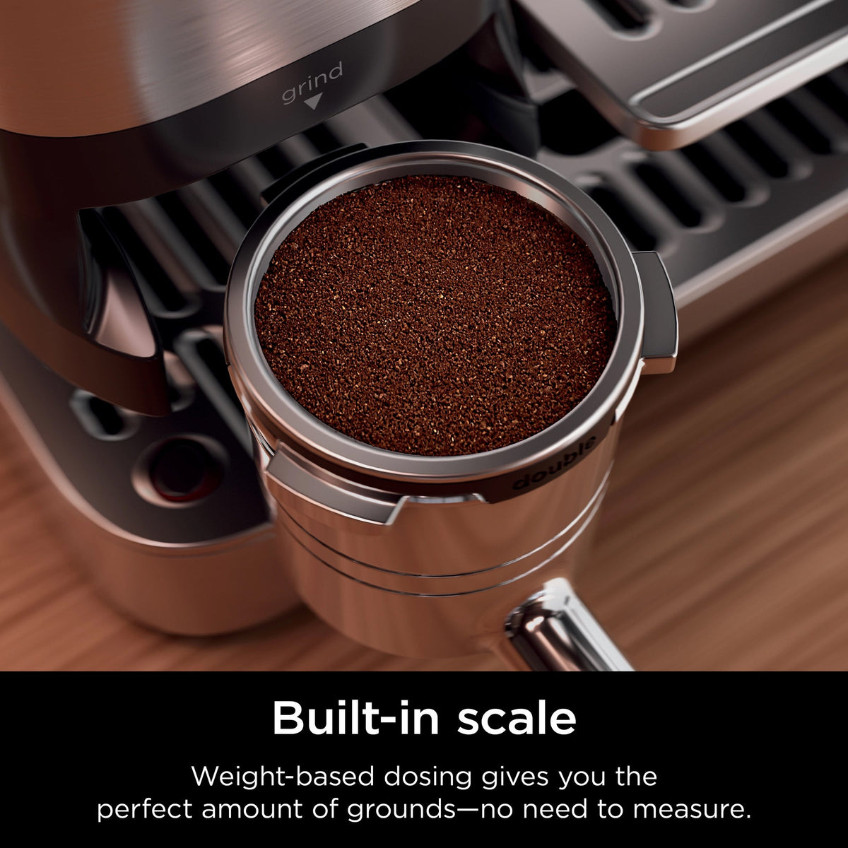 Ninja Luxe Café Pro Series Espresso Machine – Black/Stainless Steel – ES701UK