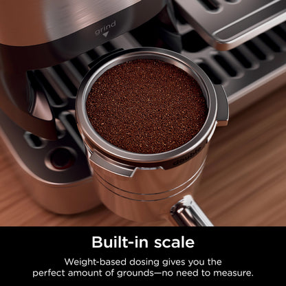 Ninja Luxe Café Pro Series Espresso Machine – Black/Stainless Steel – ES701UK