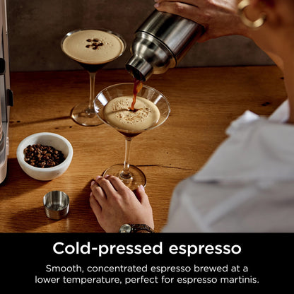 Ninja Luxe Café Pro Series Espresso Machine – Black/Stainless Steel – ES701UK
