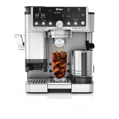 Ninja Luxe Café Pro Series Espresso Machine – Black/Stainless Steel – ES701UK