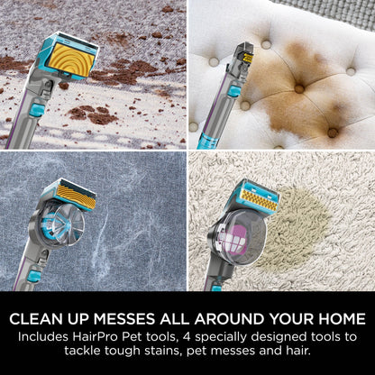 Shark CarpetXpert Carpet Cleaner with Built-In Stain Striker - Charcoal & Fuchsia - EX300UK