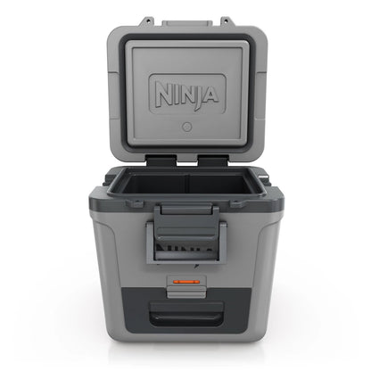 Ninja FrostVault 28L Wheeled Cooler with Dry Zone - Slate Grey - FB230UKGY
