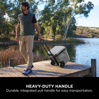 Ninja FrostVault 28L Wheeled Cooler with Dry Zone - Slate Grey - FB230UKGY