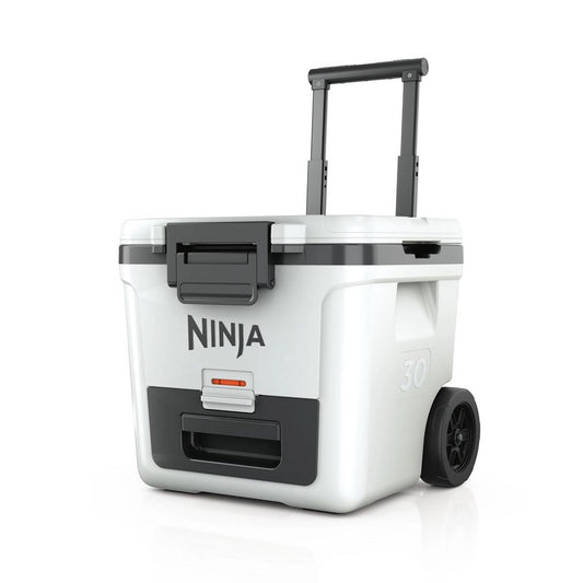 Ninja FrostVault 28L Wheeled Cooler with Dry Zone - Cloud White - FB230UKWH