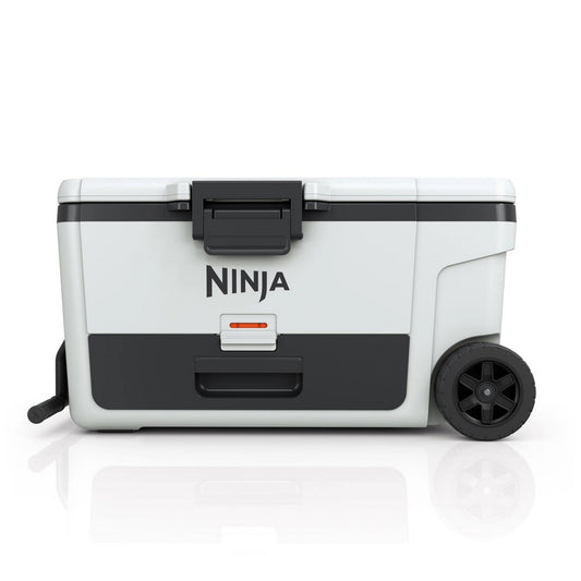 Ninja FrostVault 61L Wheeled Cooler with Dry Zone - Cloud White - FB265EUUKWH