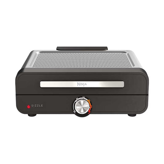Ninja Sizzle Indoor Grill & Flat Plate – Black | GR101UK