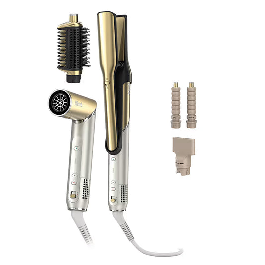 Shark Glam Ceramic Air Styling and Drying System - French Gold - HD6041SUK