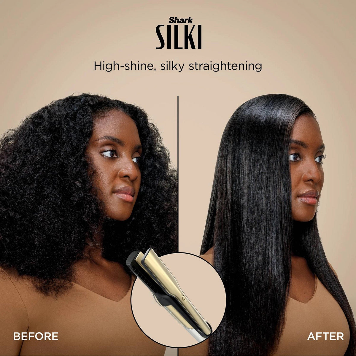 Shark Glam Ceramic Air Styling and Drying System - French Gold - HD6041SUK