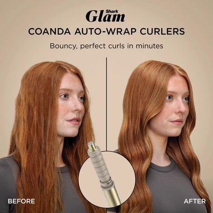 Shark Glam Ceramic Air Styling and Drying System - French Gold - HD6041SUK