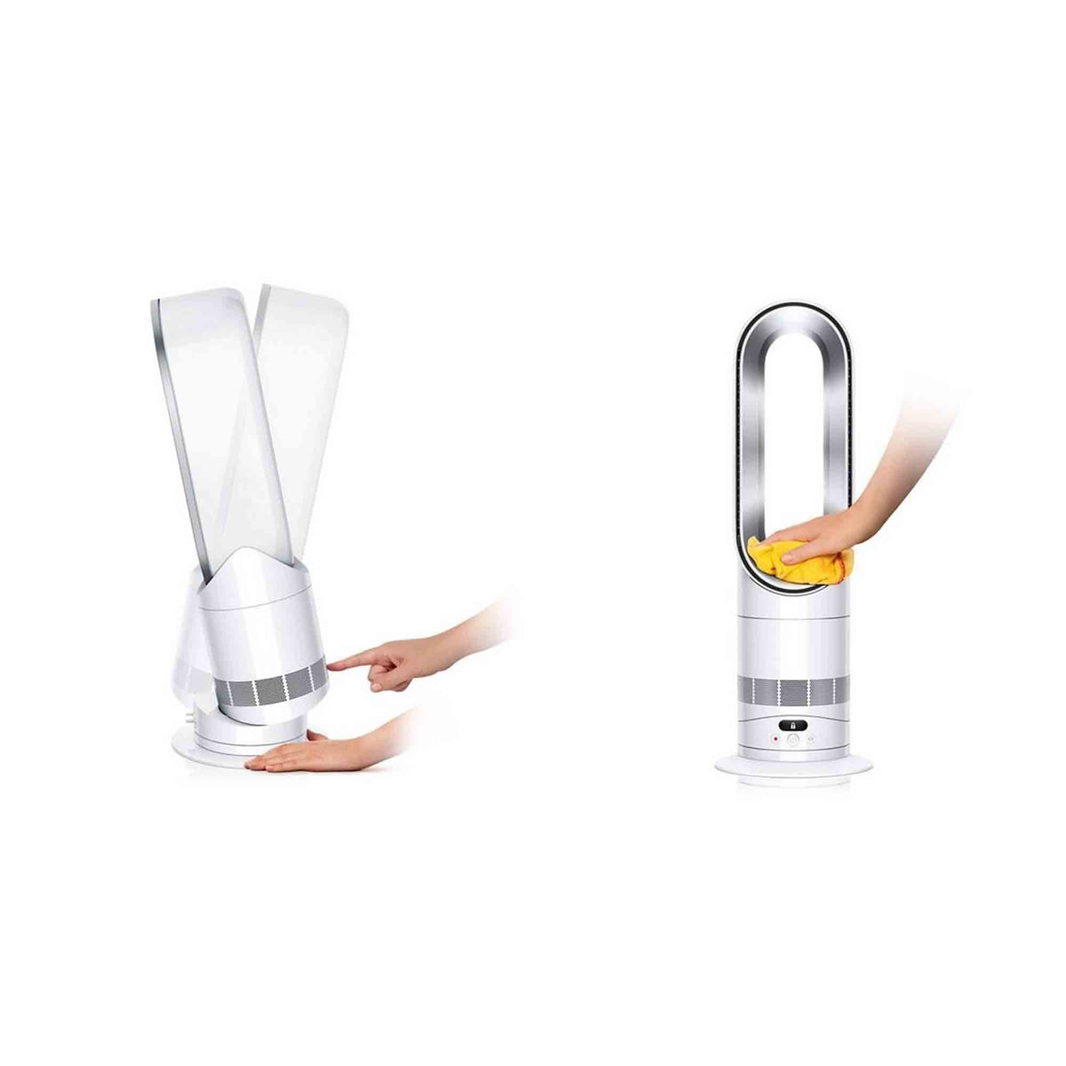 Dyson HF1 Hot Cool Remote Link Pre-heat Heater and Cooling Fan