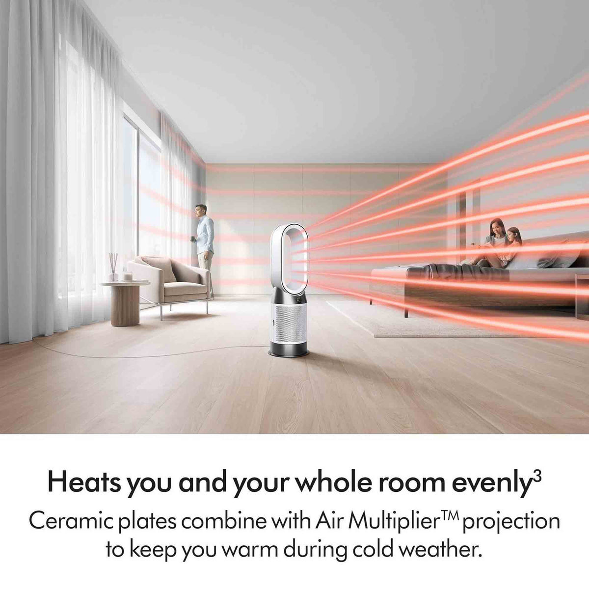 Dyson HP11 Hot and Cool Purifier in White