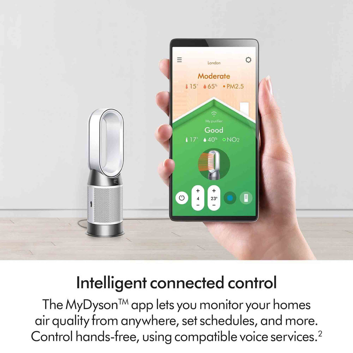 Dyson HP11 Hot and Cool Purifier in White