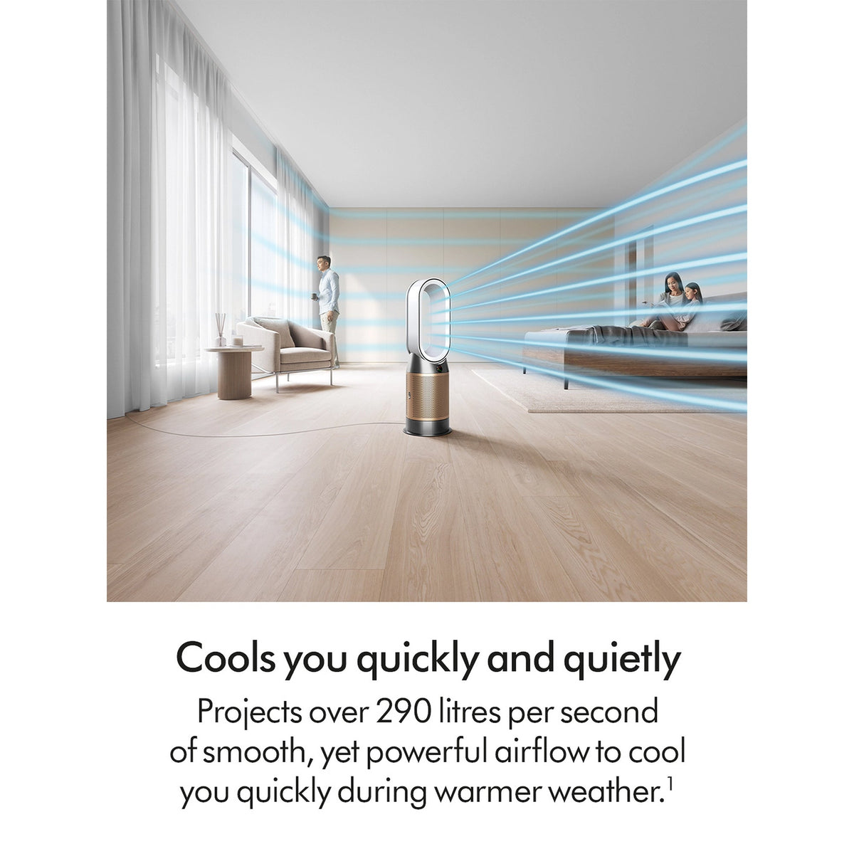 Dyson Hot Cool HP2 De-NOx Purifying Fan Heater HP12