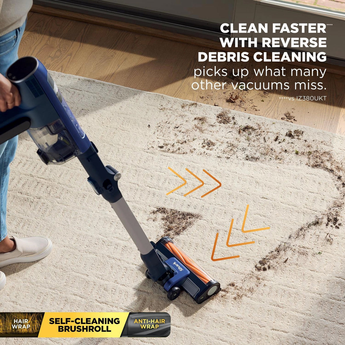Shark Phoenix Power Detect Light Cordless Vacuum Cleaner - Ultramarine - IA1241UK