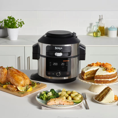 Ninja OL550UK 6L 11-in-1 One Lid Multi Cooker – Black
