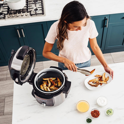Ninja OL750UK 7.5L 15-in-1 One Lid Multi Cooker with Probe – Black / Stainless Steel