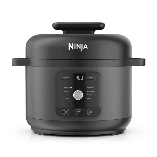 Ninja PC201UK HyperHeat 9-in-1 Pressure and Rice Cooker – Grey/Black