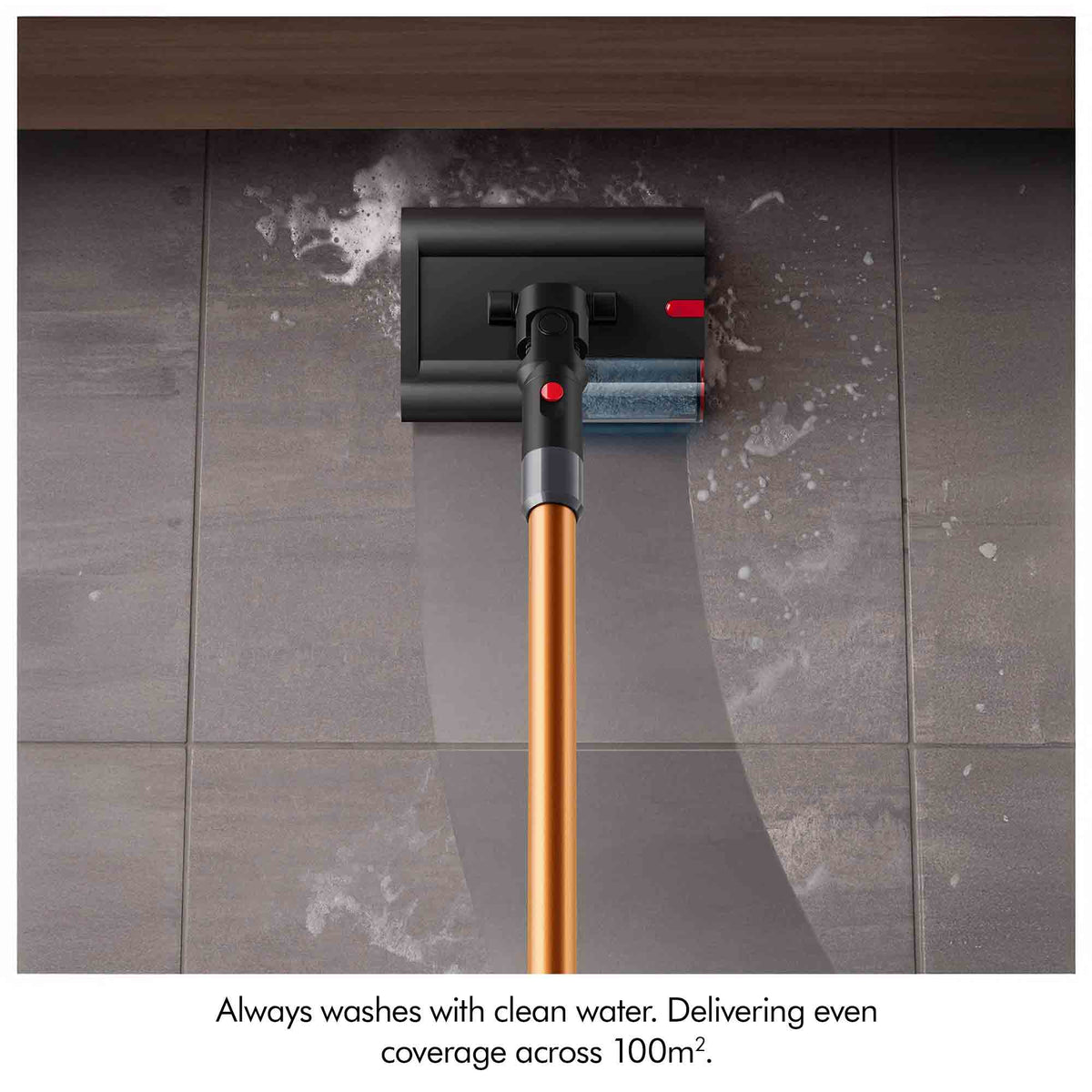 Dyson PencilWash Wet Floor Cleaner with Hard Floor Cleaning Solution – Copper (PENWASHKIT)