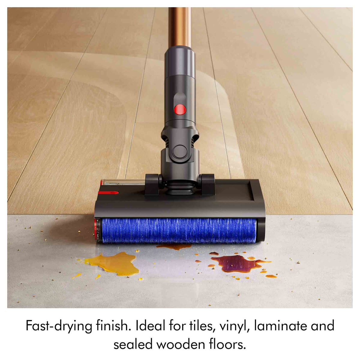 Dyson PencilWash Wet Floor Cleaner with Hard Floor Cleaning Solution – Copper (PENWASHKIT)
