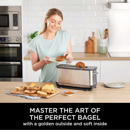 Ninja Foodi 3-in-1 Toaster, Grill & Panini Press – Stainless Steel | ST202UK