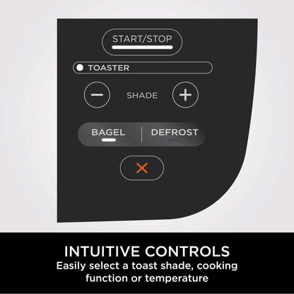 Ninja Foodi 3-in-1 Toaster, Grill & Panini Press – Stainless Steel | ST202UK