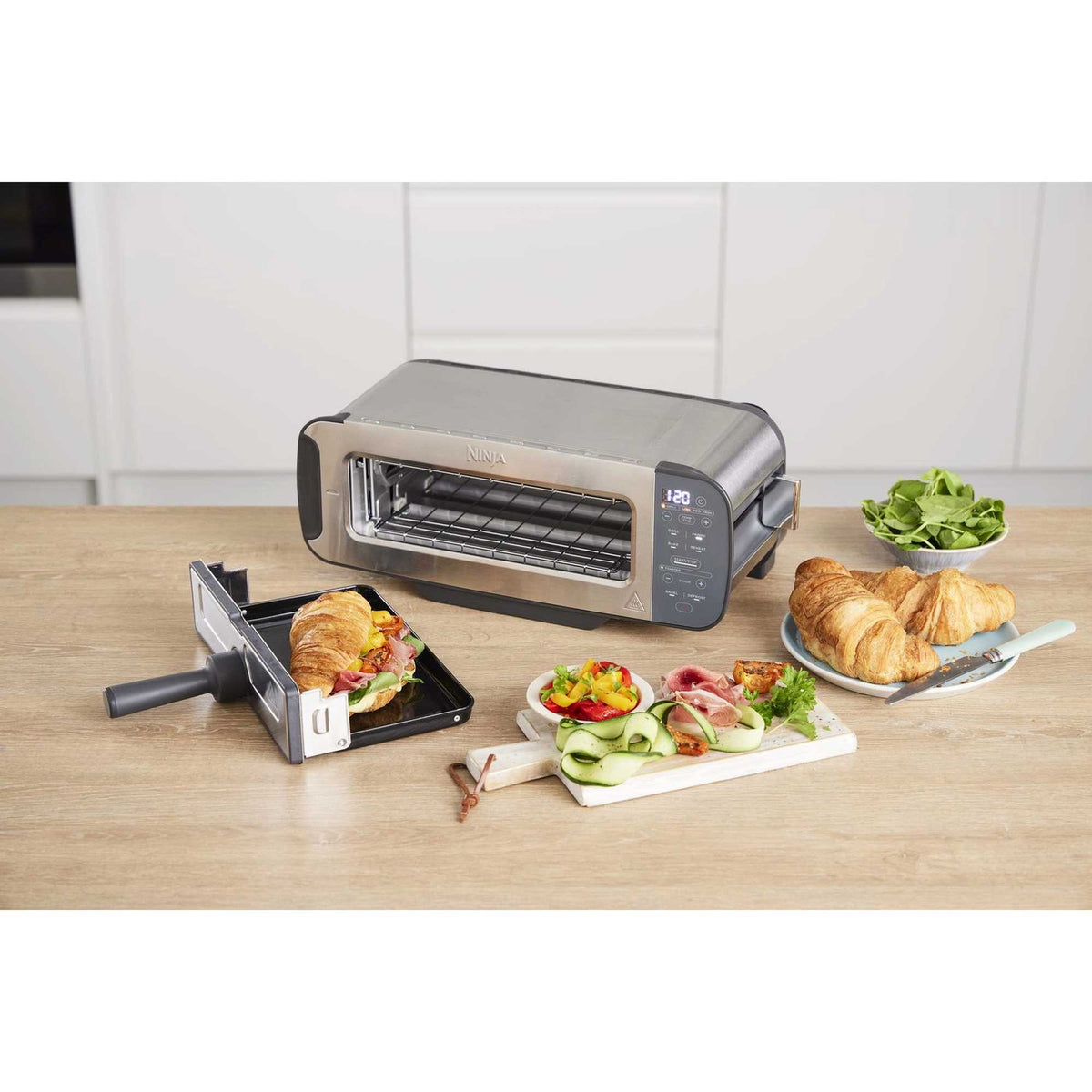 Ninja Foodi 3-in-1 Toaster, Grill & Panini Press – Stainless Steel | ST202UK